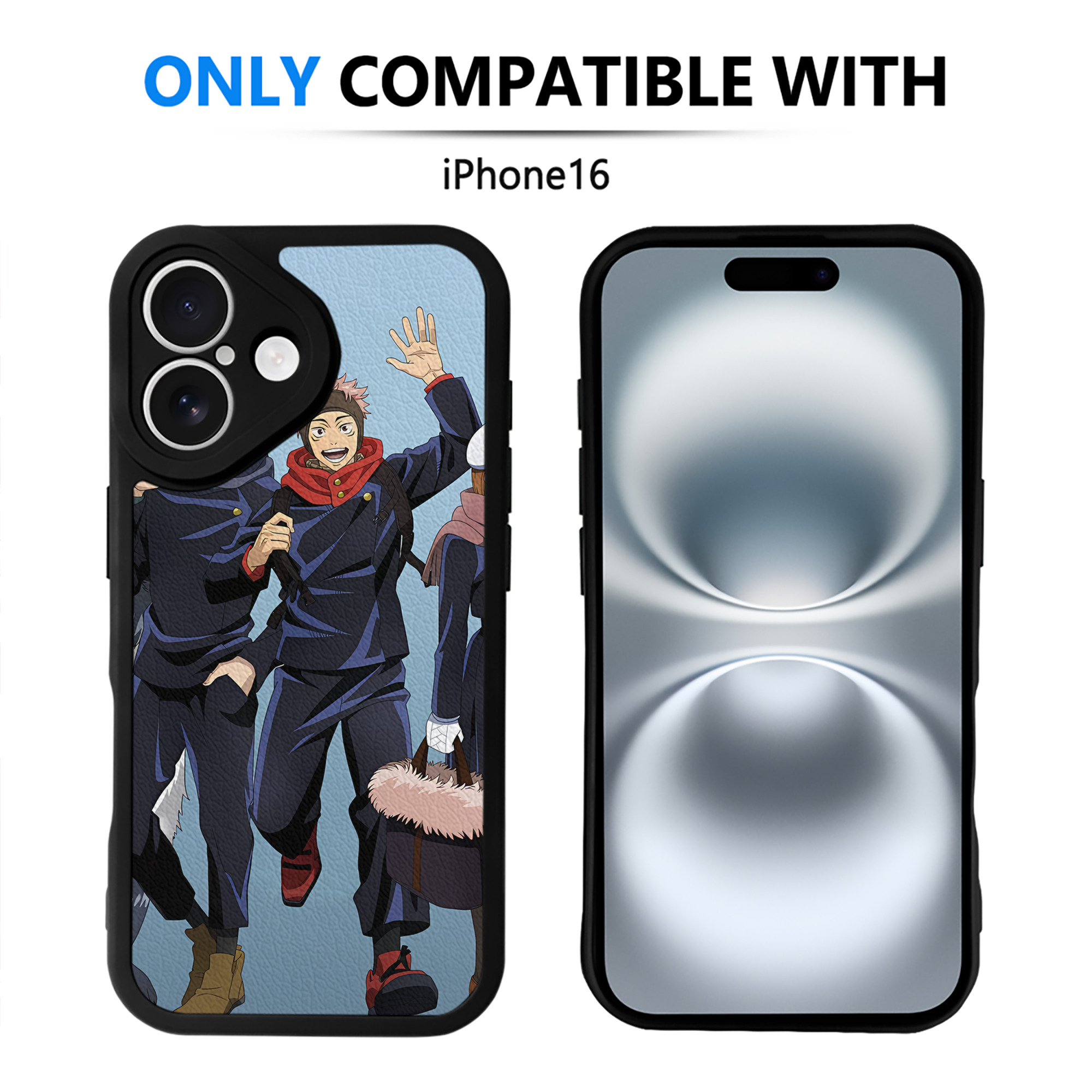 （画像用） SPY×FAMILY间谍家家酒 【iPhone 16シリーズ対応】シリコンスマホケース（レザー調） 材質：シリコン